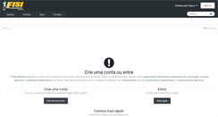 Desktop Screenshot of fisiculturismo.com.br